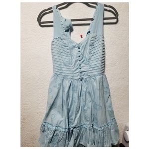Hot Topic Alice and Wonderland Looking Glass Dress